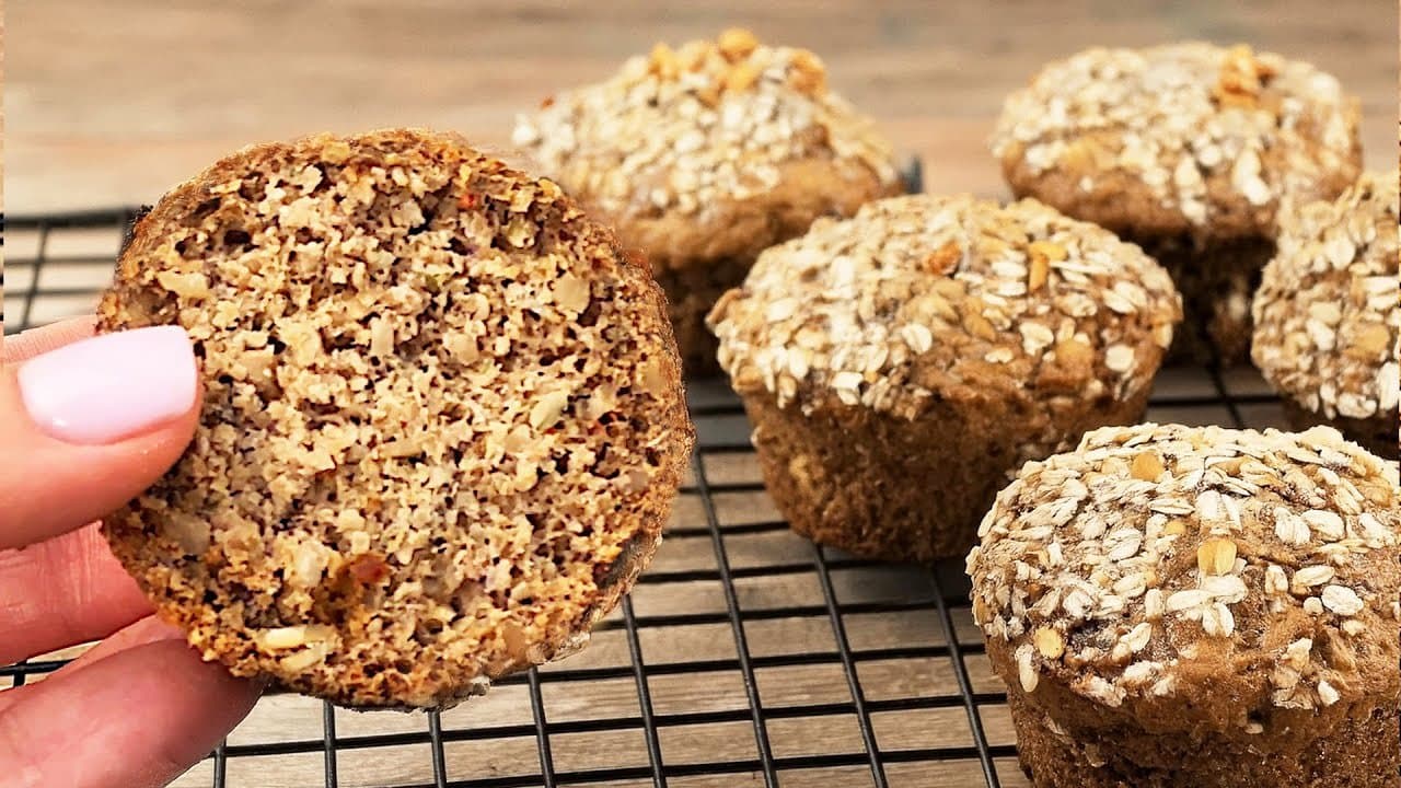 Pan de avena, chía y psyllium para 30 días (sin harina)