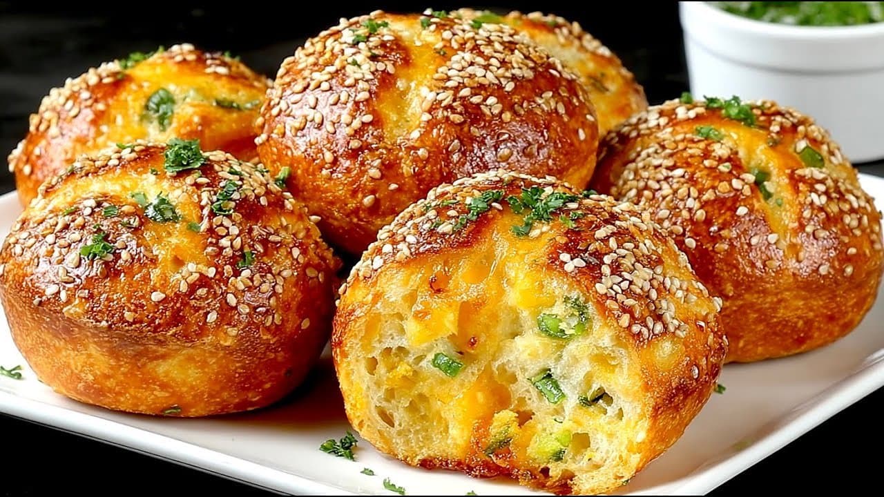 Petits pains cétogènes lin-cheddar en 5 minutes (sans farine)