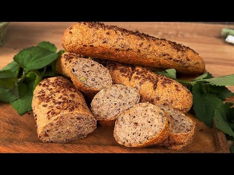 Green Buckwheat and Lentil Sticks