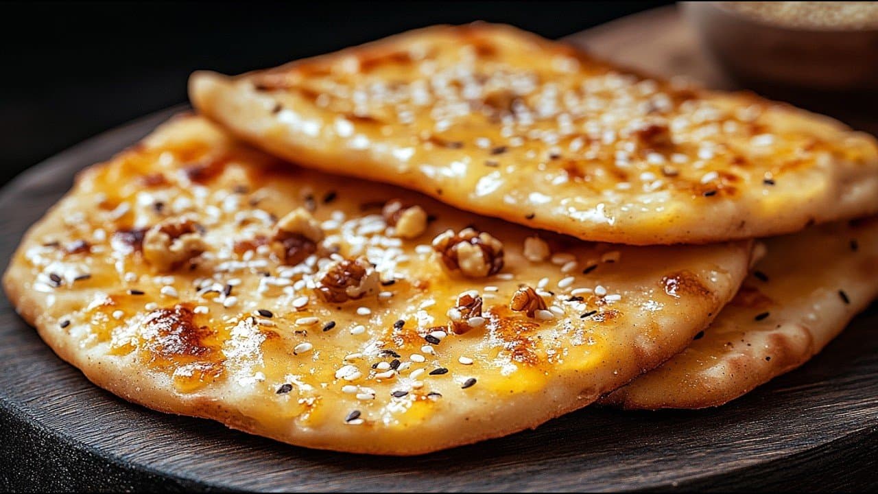 Cheddar Walnut Keto Flatbread (Single Serving)