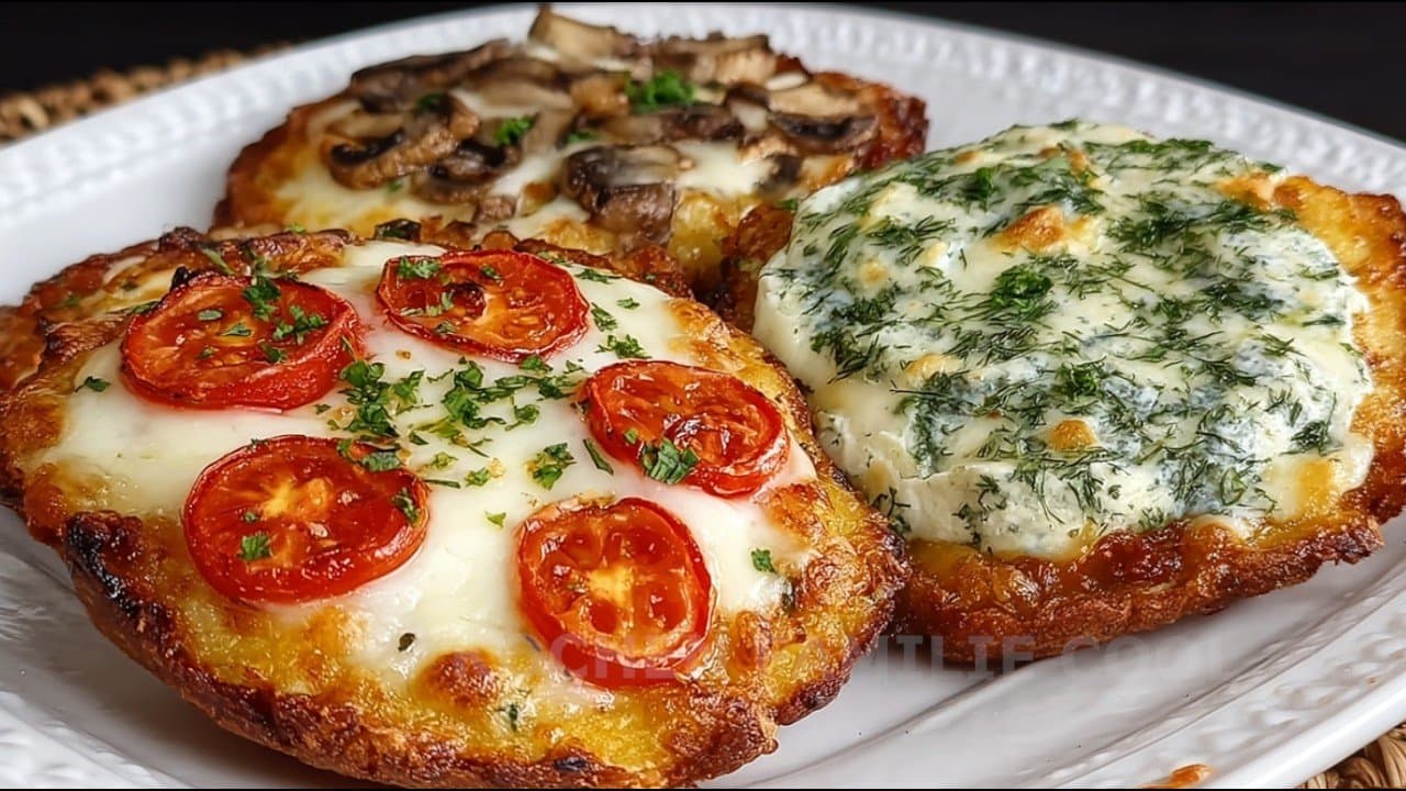 Focaccia pizza de requesón y almendras
