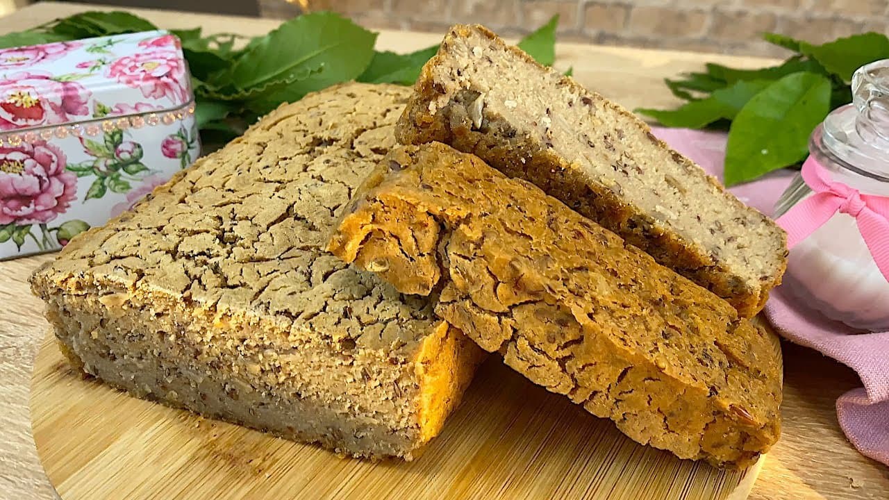 Gluten-Free Buckwheat Rice Seed Bread