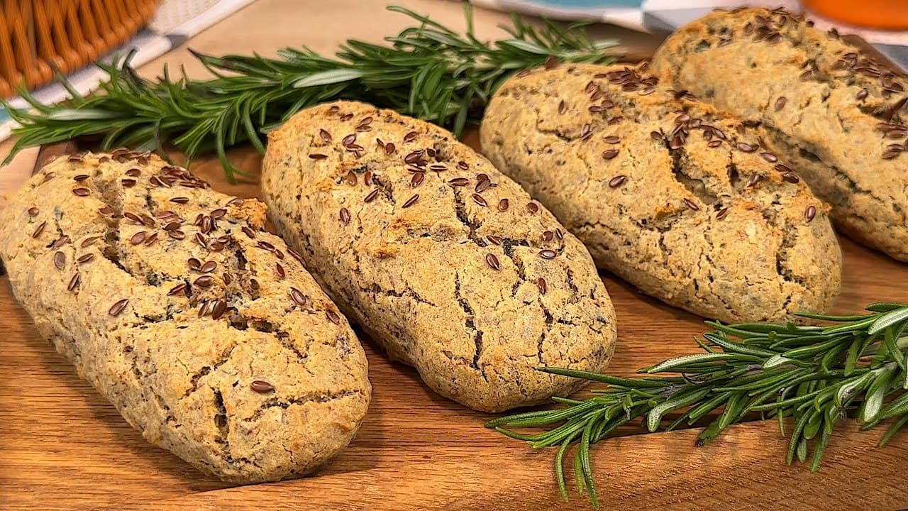 Mini batards de maíz y arroz sin gluten
