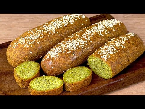Green Lentil Bread in 5 Minutes