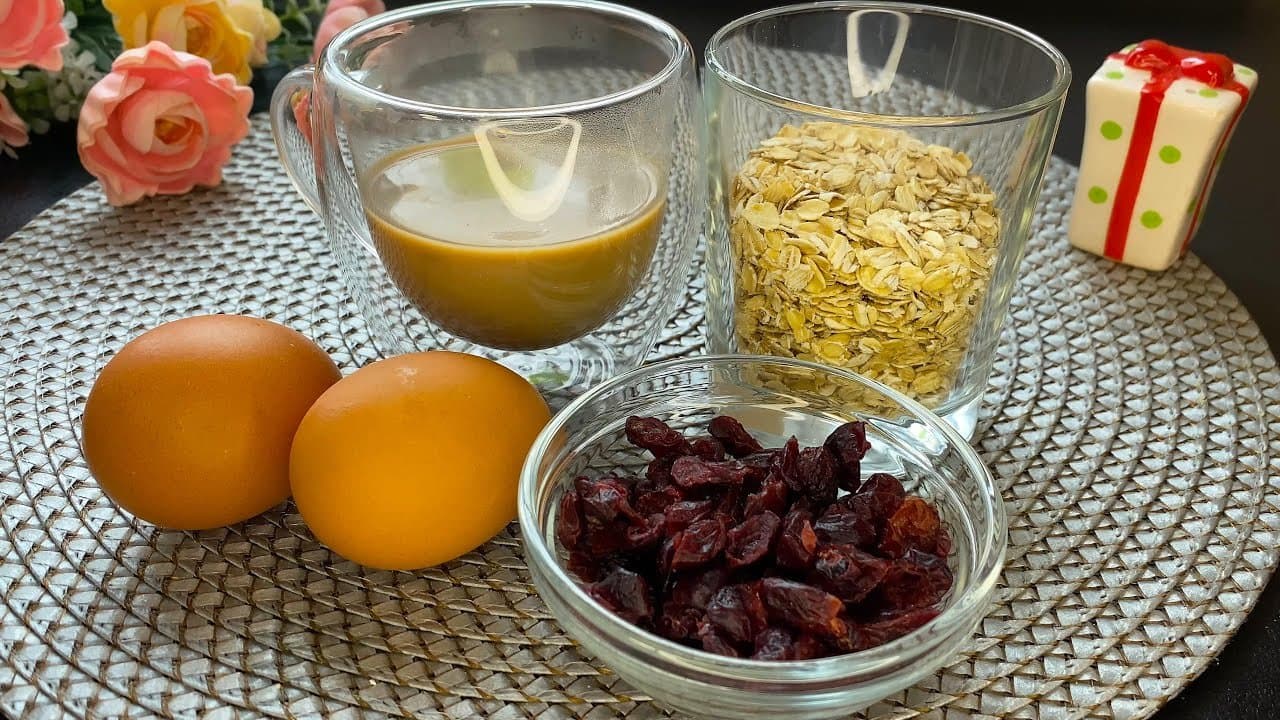 Tortitas de desayuno altas en proteínas con avena y requesón