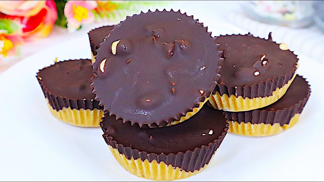 Barritas caseras tipo Snickers de cacahuete (sin horno, veganas)