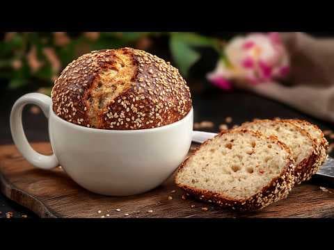 5-Minute Keto Bread in a Glass
