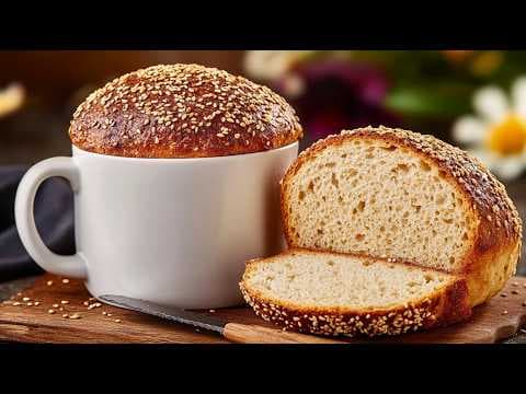 Keto Walnut and Hazelnut Mug Bread