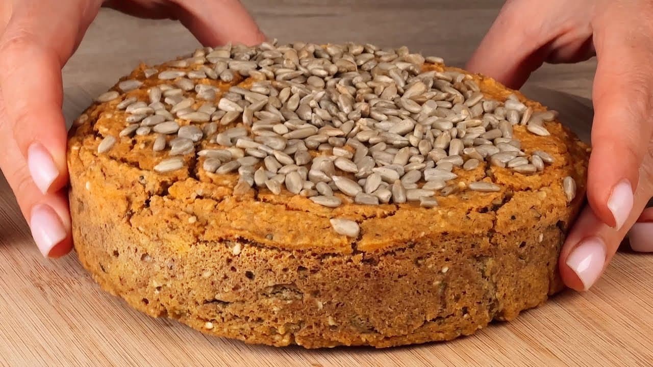Mini pain aux lentilles et farine de riz aux graines