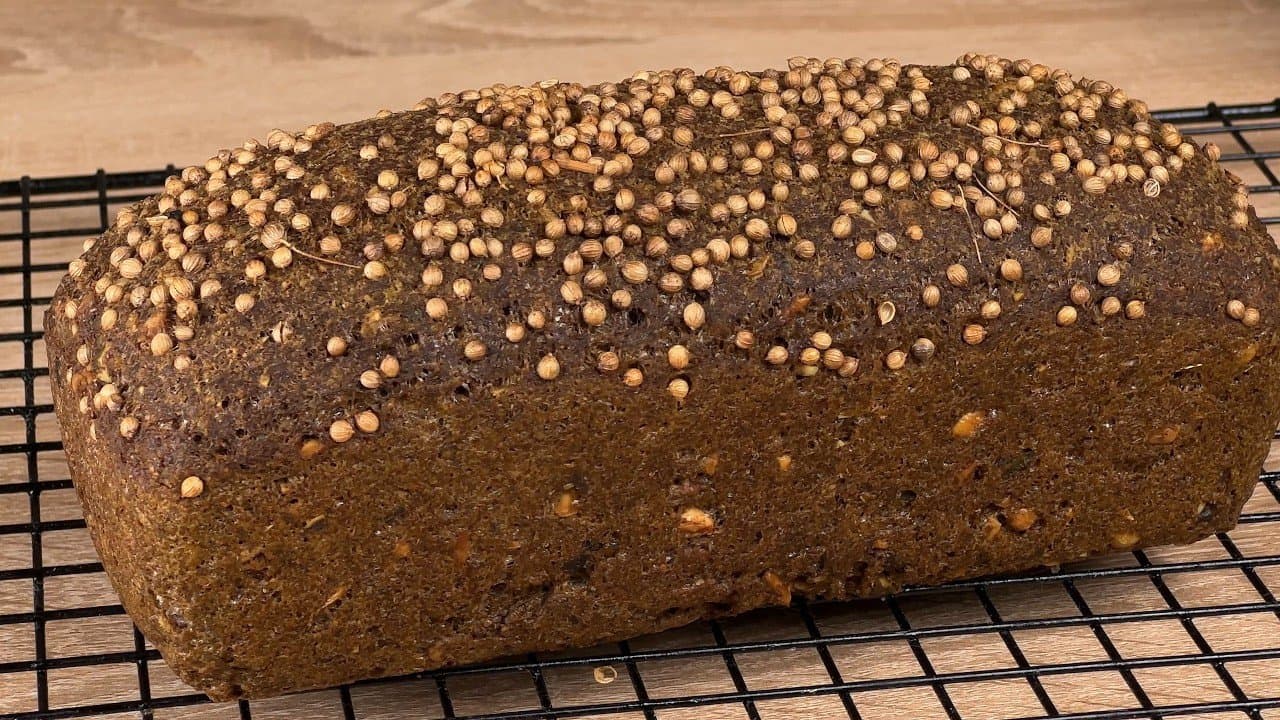 Pain matcha aux haricots mungo et graines (sans farine)
