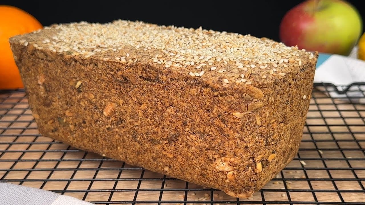 Oat Bran Chickpea Bread & Avocado Sandwiches