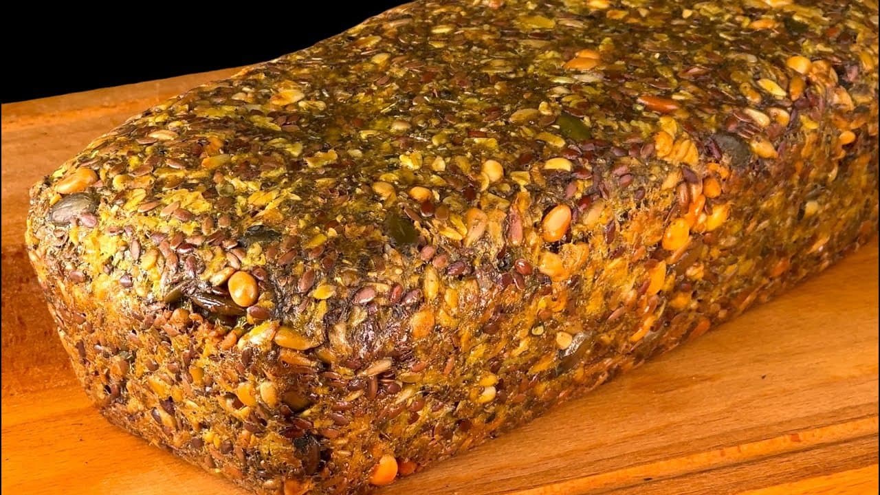Oat & Seed Miracle Loaf with Pine Nuts (No Yeast)