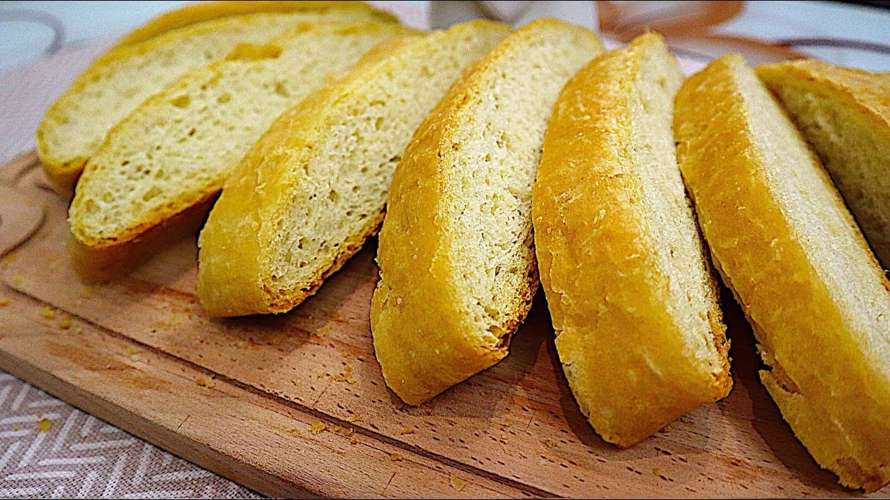 Pain maigre à la levure en 5 minutes (végétalien, sans lactose)