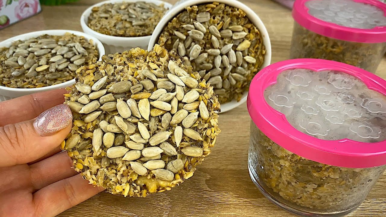 Rustic Oat Seed Walnut Bread (No Flour)
