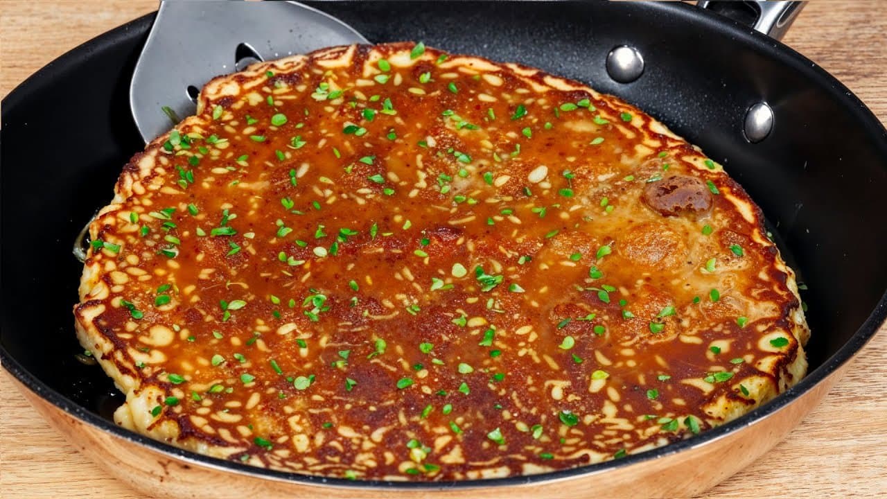 Pfannen-Kern-Ei-Fladenbrot (Ohne Ofen)