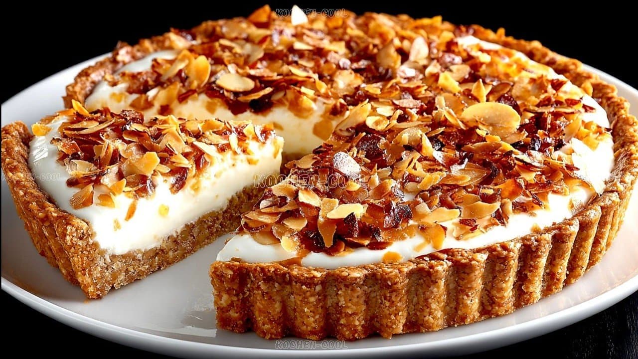 Tarta keto de calabaza sin azúcar con base de almendras