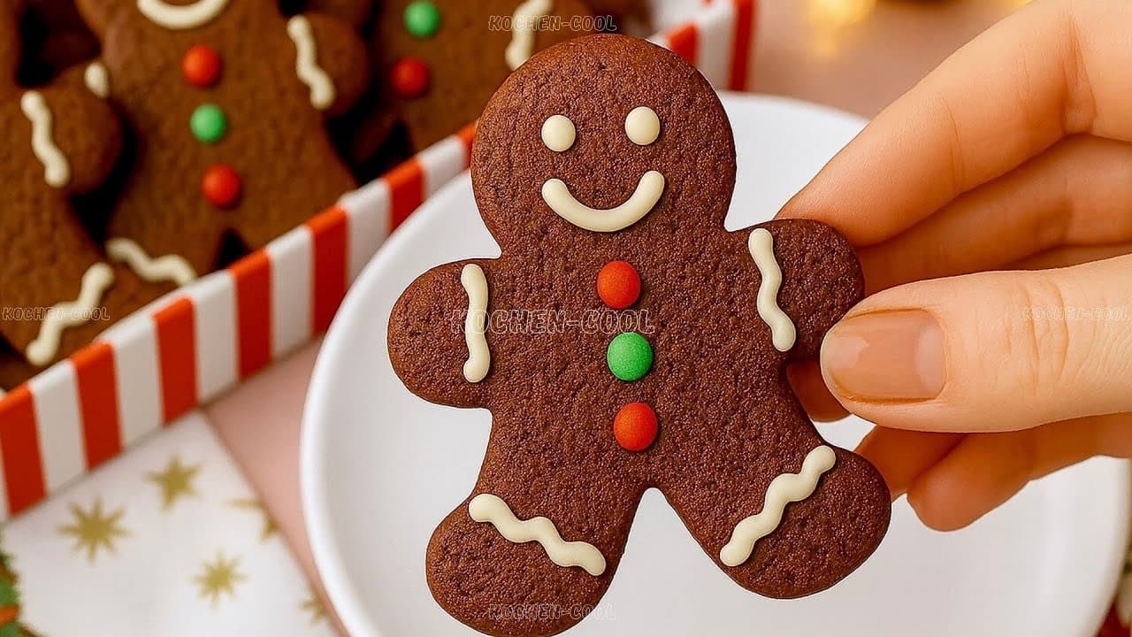 Sugar-Free Lentil Gingerbread Cookies