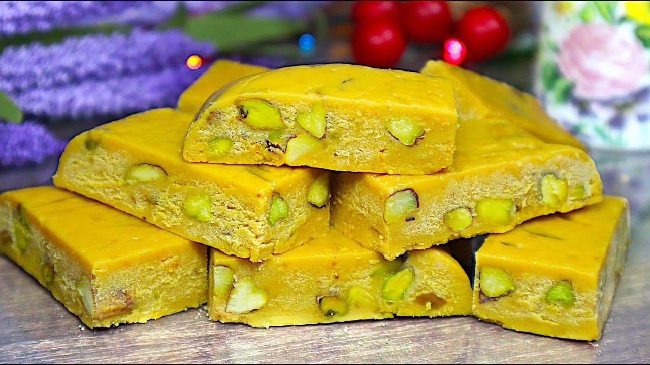 Sugar-Free Christmas Orange Milk Powder Candies