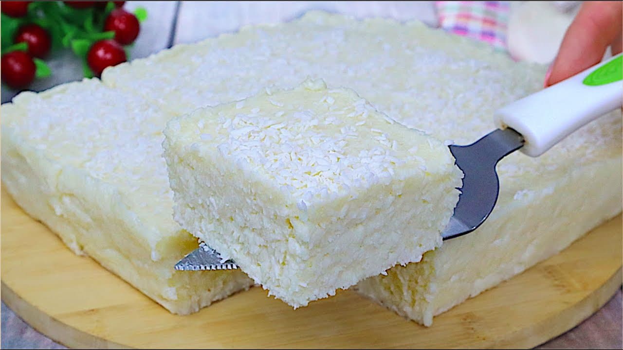 Creamy Rice Coconut Pudding Bars (Gluten-Free)