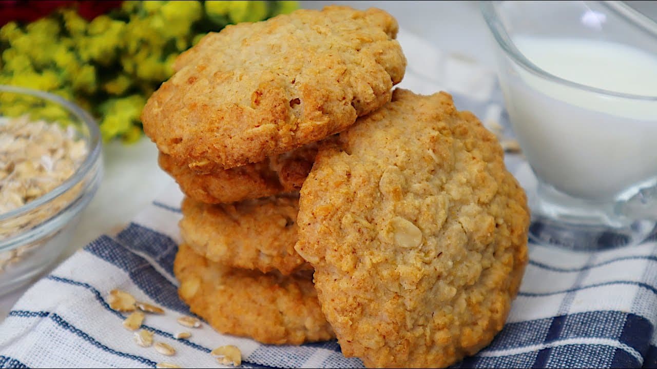 Australian Sugar-Free Oat Coconut Cookies