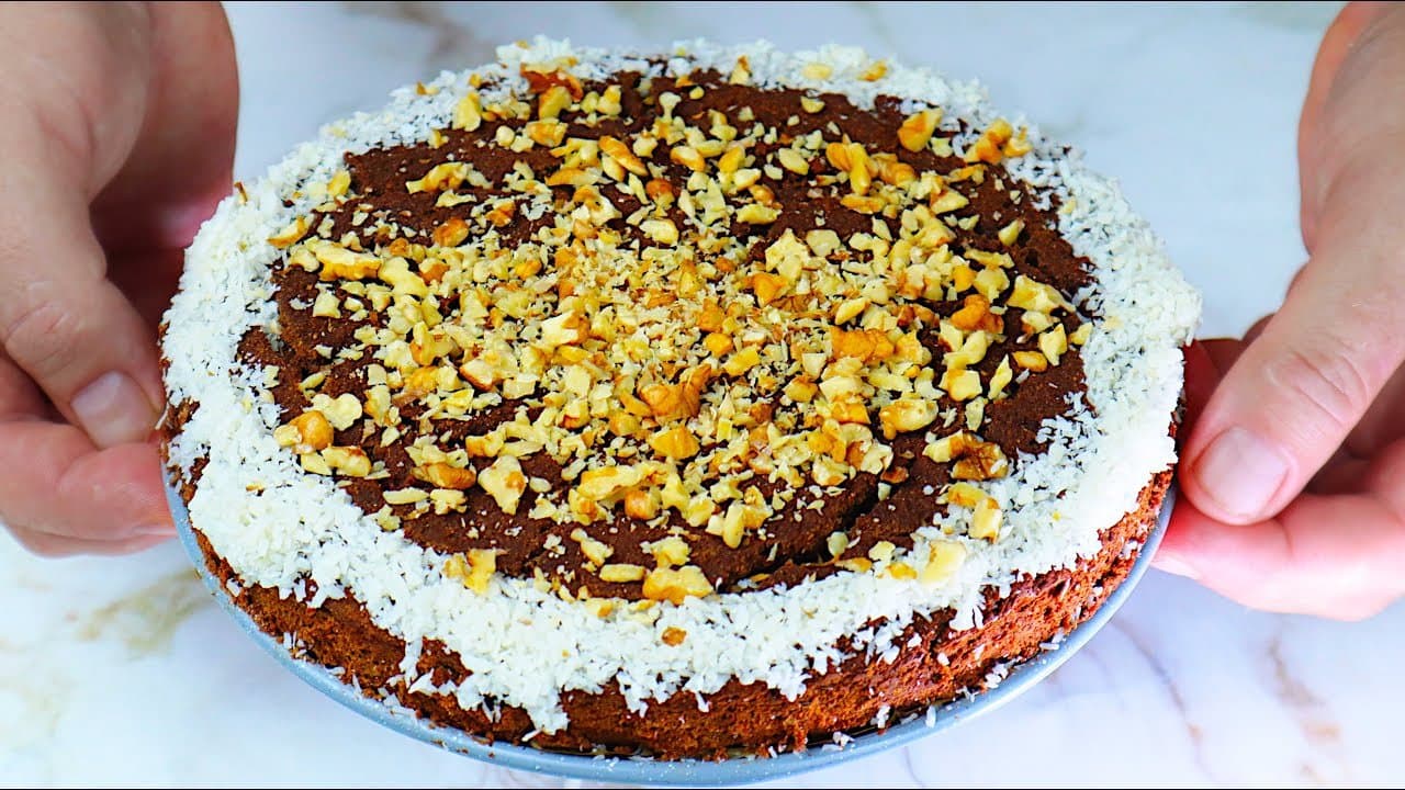 Flourless Chocolate Banana Buckwheat Cake