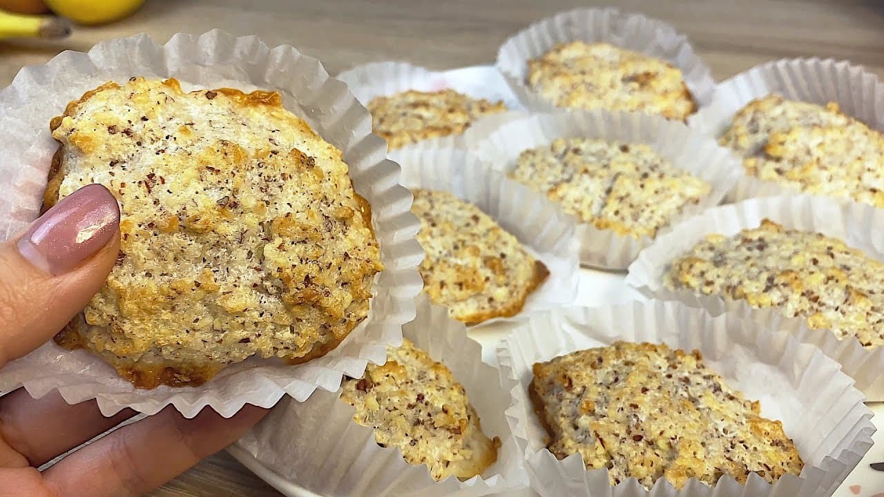 Almond Coconut Meringue Cookies (No Flour, No Sugar)