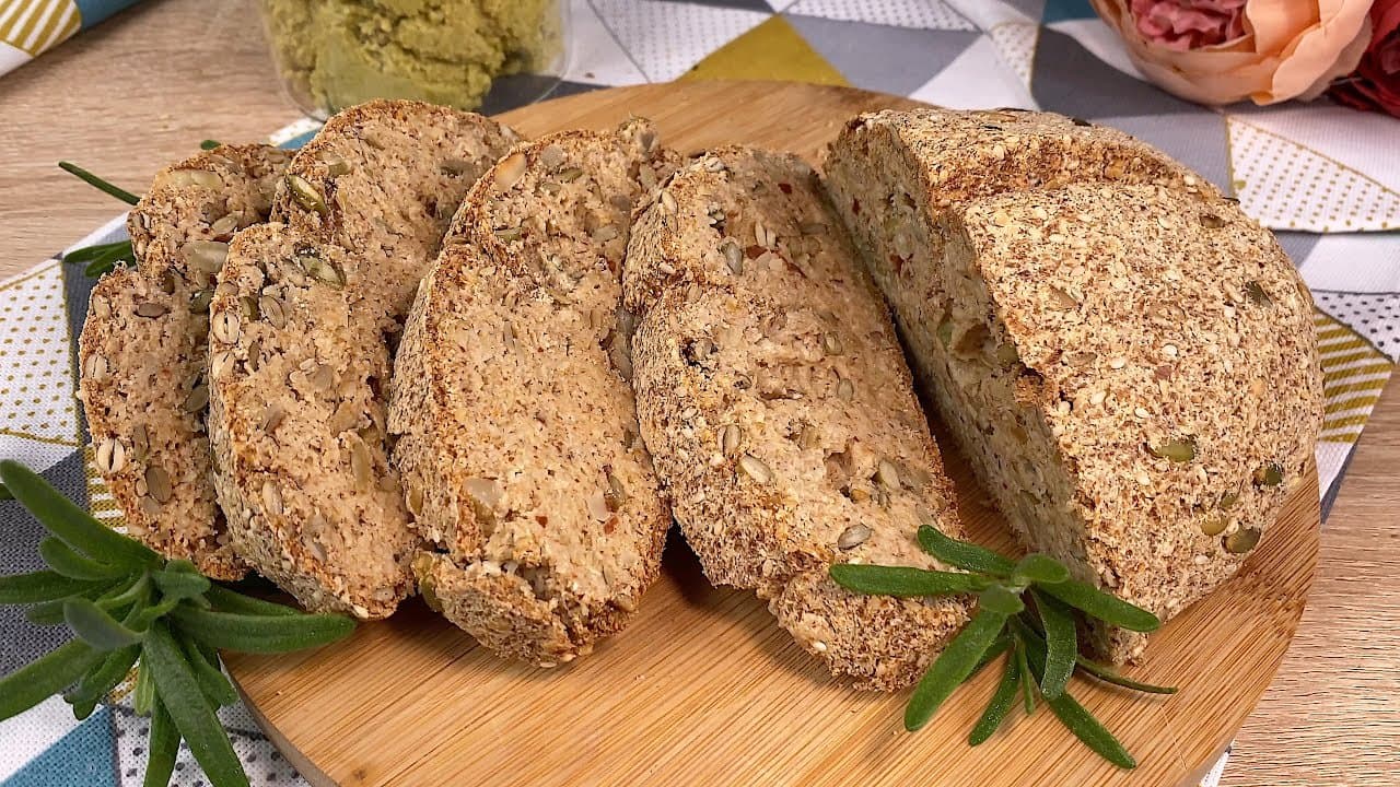 Keto Flaxseed Coconut Loaf (Gluten-Free, Vegan)