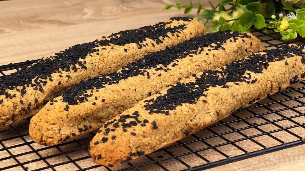 Yeasted Oat Zucchini Country Bars (No Flour)