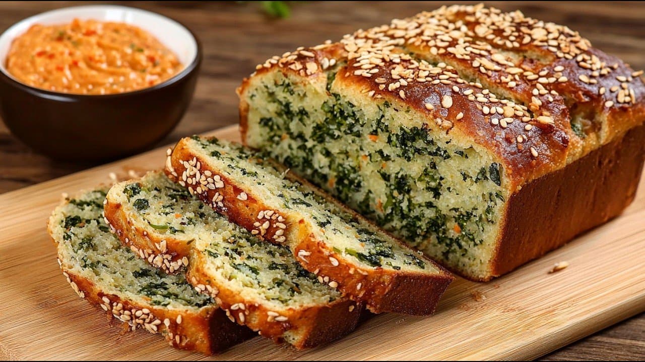 Lentil Spinach Cauliflower Heart-Healthy Loaf