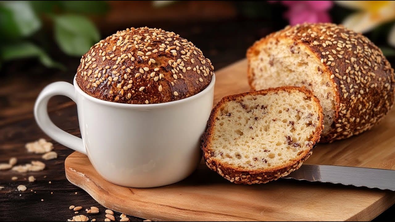 Avocado Sesame Keto Mini Breads (Low-Carb)