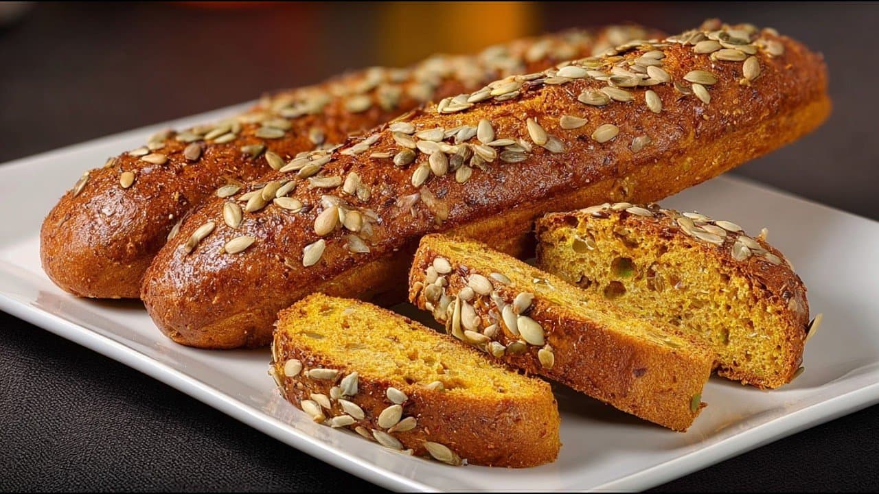 Sunflower Seed Turmeric Keto Bread