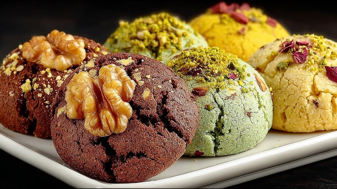 Keto Pistachio Almond Cookies (Sugar-Free)