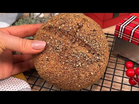 2-Ingredient Chickpea Bread — Minimalist chickpea bread made from just soaked chickpeas and psyllium, with sal