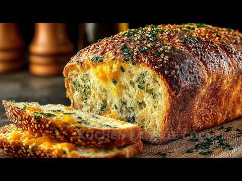 5-Minute Lentil Bread for Lowering Blood Sugar — Flourless lentil bread with mozzarella, cheddar and sesame seeds. Ideal for insu