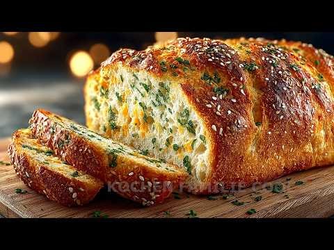 Grandmother's Lentil Bread (15 Minutes) — A 100-year-old grandmother's lentil bread recipe with Greek yogurt, cheddar and 