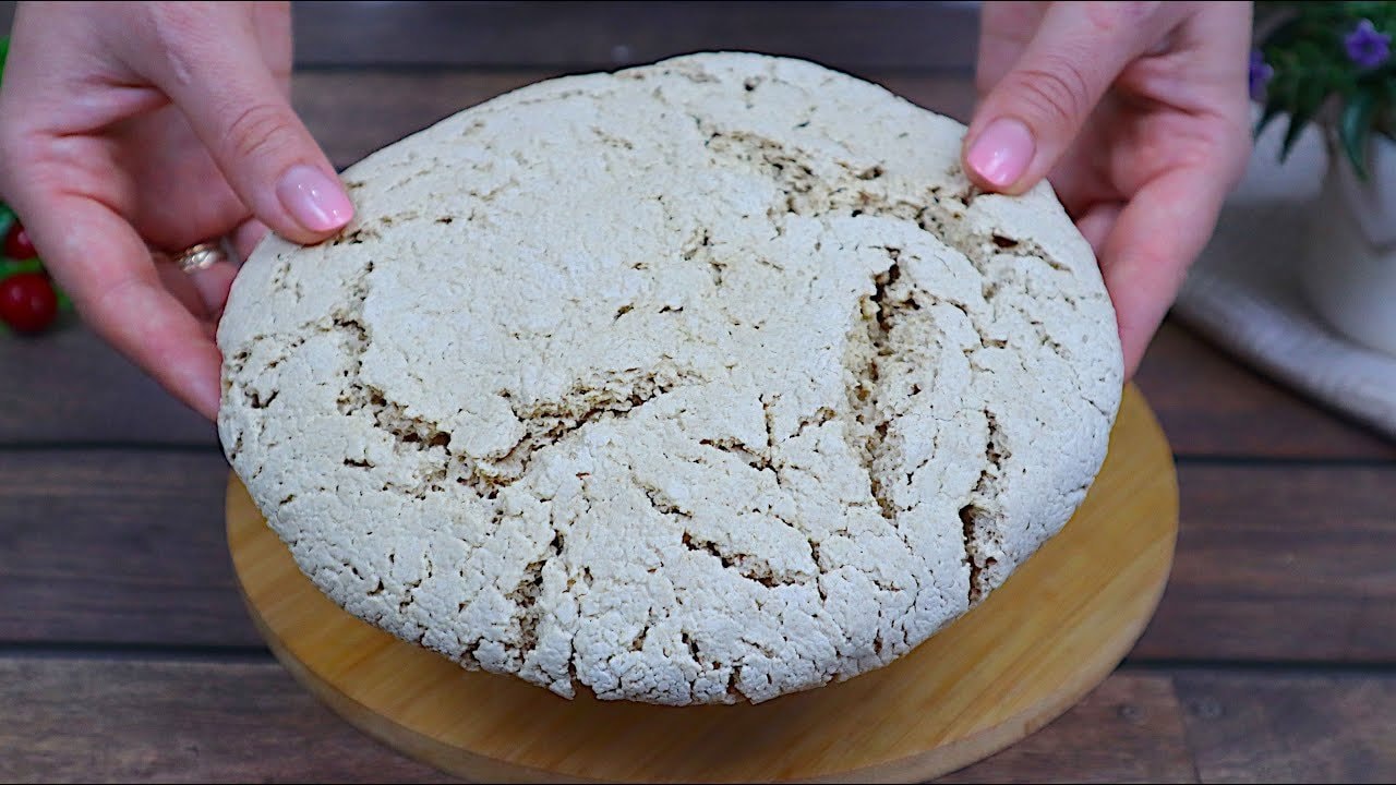 Gluten-Free Yeasted Buckwheat Rice Bread (Vegan) — Hearty gluten-free yeasted loaf on green buckwheat and rice flour with tapioca s