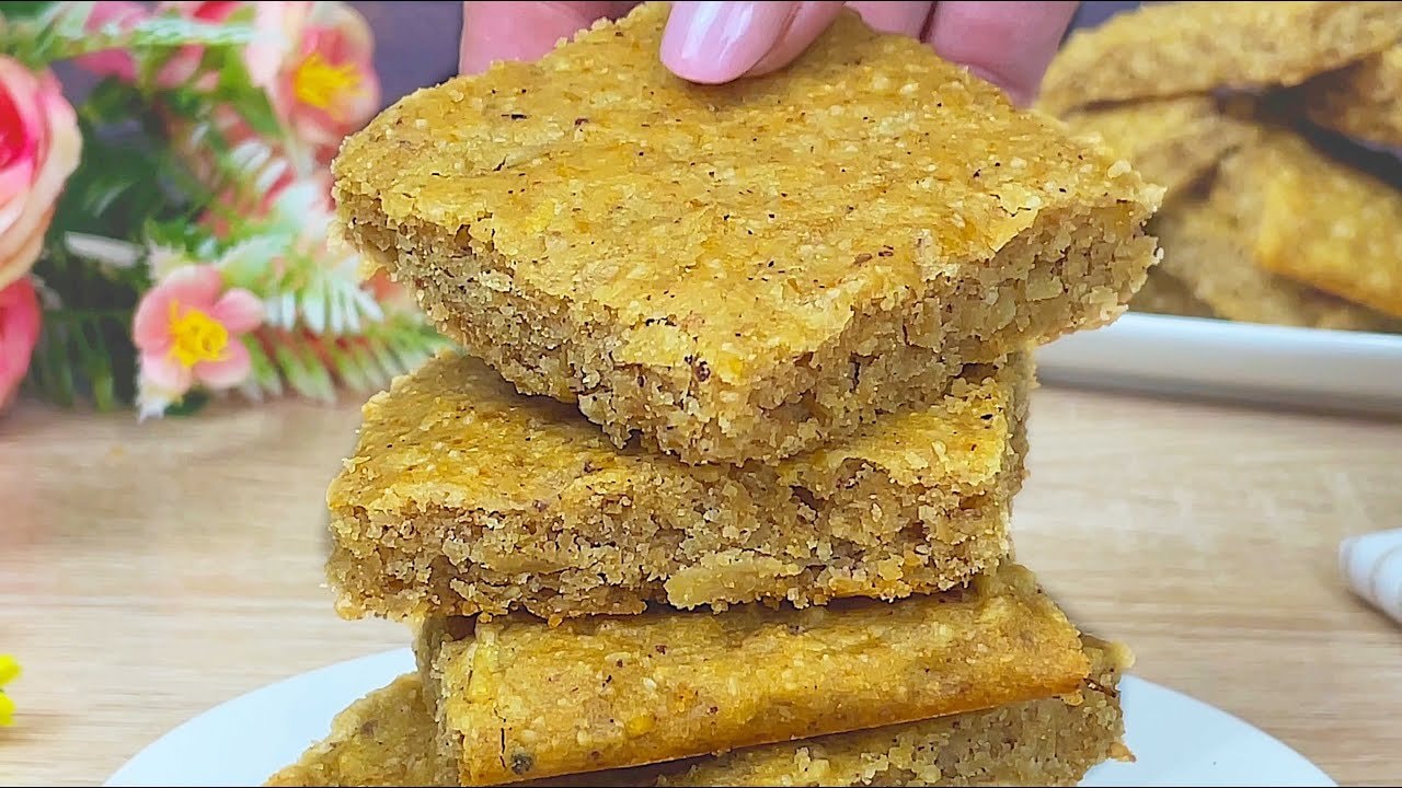 Gluten-Free Hazelnut Apple Cookies (Vegan) — Soft hazelnut cookies on a rice-flour and cornstarch base, lifted by grated appl