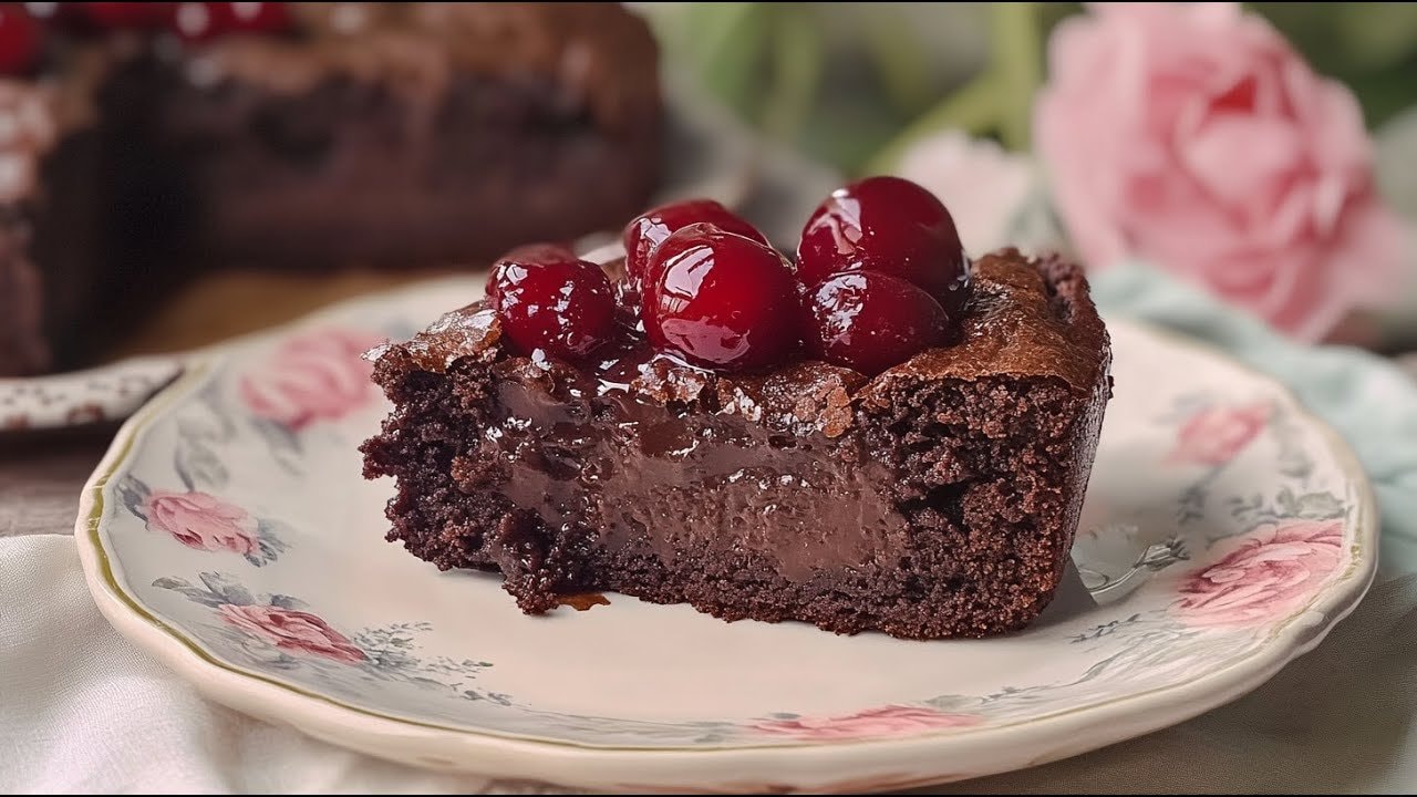 Mehlfreie Rote-Linsen-Brownies (Ohne Zucker) — Saftige Brownies auf Basis eingeweichter roter Linsen mit Kakao und Zimt, durchs