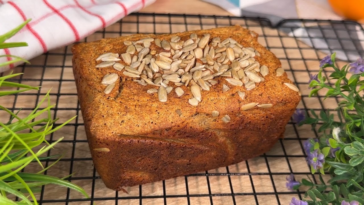 Gluten-Free Amaranth Rice Yogurt Loaf — Tender gluten-free loaf from kefir-fermented amaranth and brown rice flours with