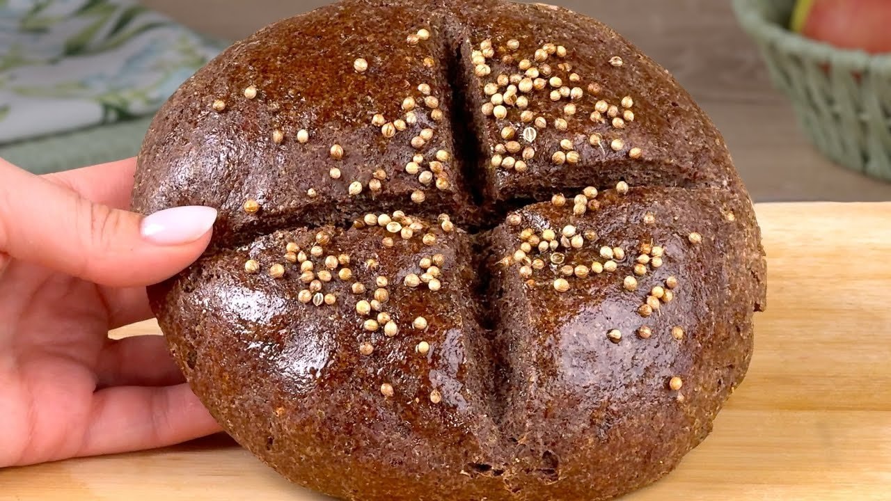 3-Zutaten Keto-Leinsamenbrot (Vegan, Low-Carb) — Dichtes Keto-Brot auf Basis von gemahlenen Leinsamen, Flohsamenschalen und koche