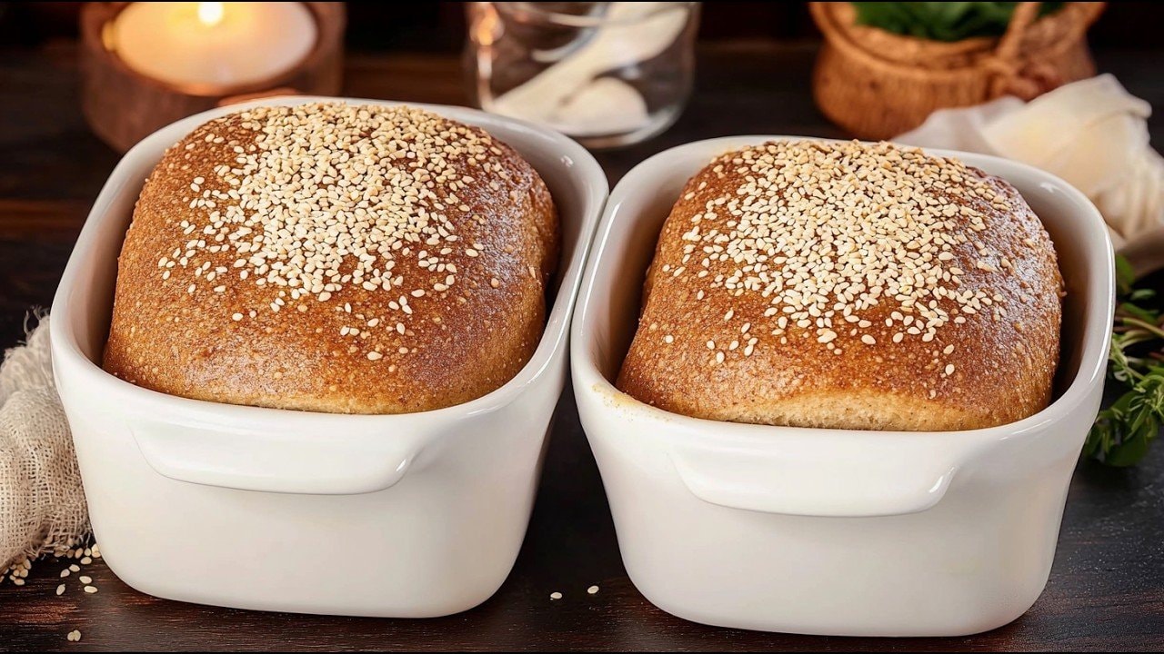 Veganes Mandel-Leinsamen-Brot (Glutenfrei, Ohne Ei) — Kerniges veganes Keto-Brot mit Mandelmehl, Flohsamenschalen und Apfelfaser, gebu