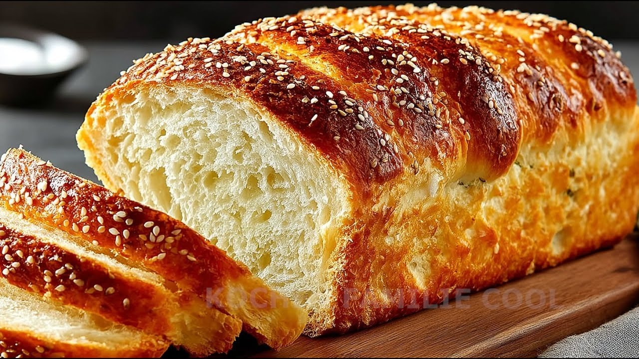 Linsen-Mandel-Proteinbrot (Ohne Mehl, Ohne Zucker) — Nährendes Proteinbrot aus eingeweichten Linsen, Eiern und Mandelmehl mit Koriand